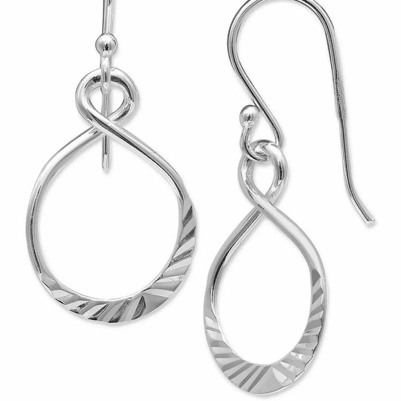 Giani Bernini Jewelry - New! Giani Bernini Textured Twist Drop Earrings in Sterling Silver